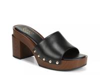 Capri Platform Clog Sandal Black view
