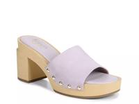 Capri Platform Clog Sandal Purple view