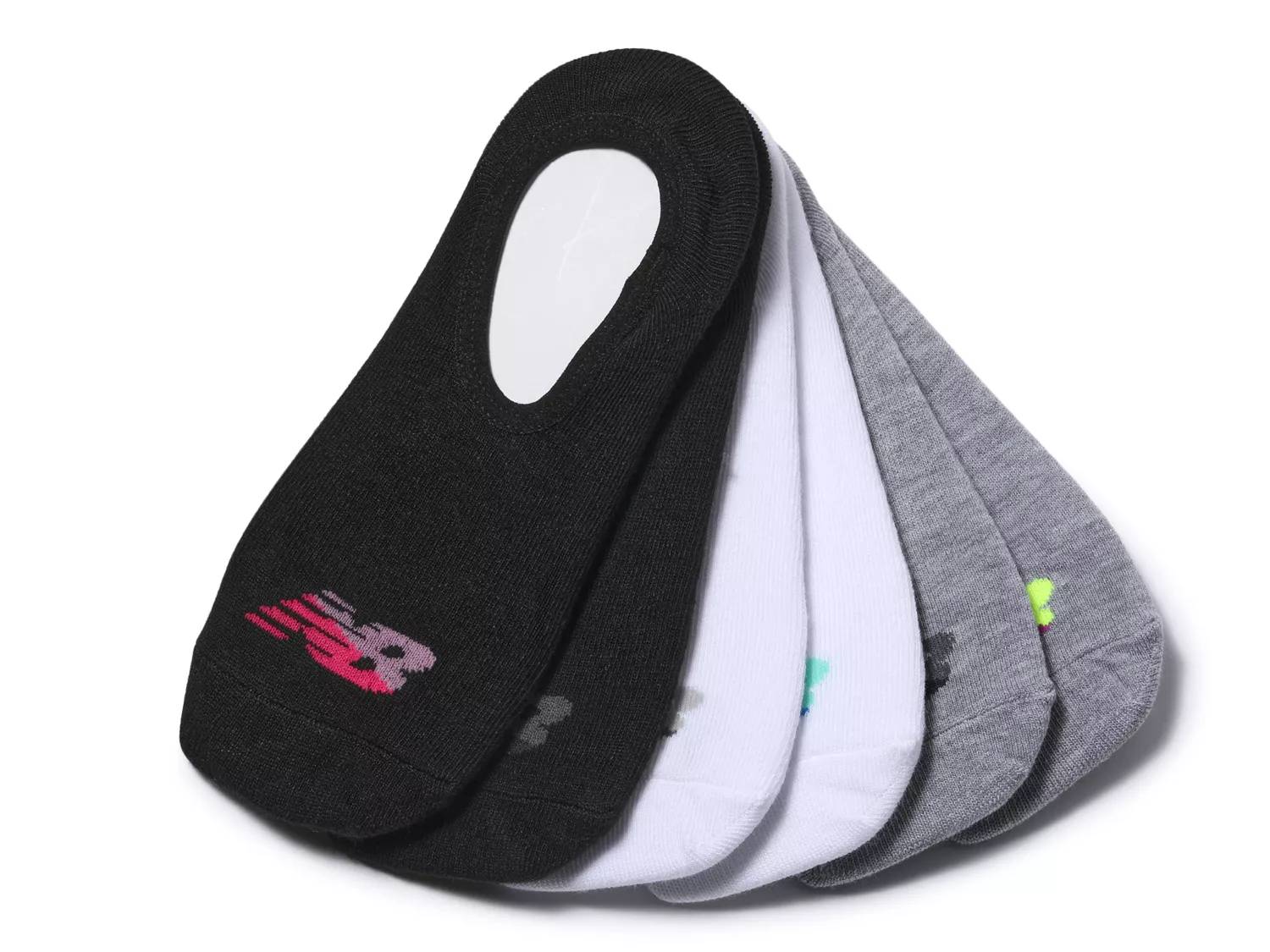 Logo Women's No Show Liners - 6 Pack