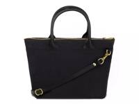 Dot Satchel Black view