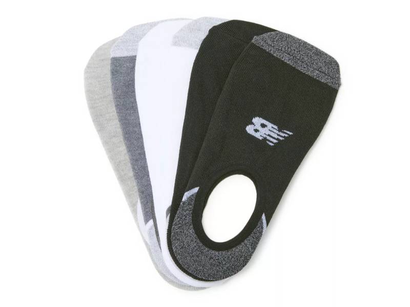 Ultra Men's No Show Liners - 6 Pack