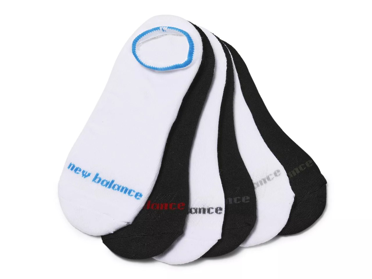 Sneaker Fit Men's No Show Liner - 6 Pack