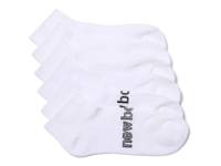 Cushioned Men's Ankle Socks - 6 Pack White view