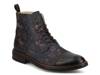 Jack Cap Toe Boot Brown Paisley Print view