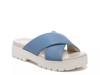 Vesta Platform Sandal Blue view