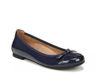 Amorie Ballet Flat Navy view