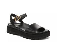 Jamie Platform Sandal Black view