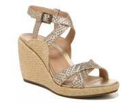 Bonita Wedge Sandal Yellow Leather view