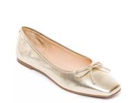 Gwynn Ballet Flat Champagne view