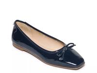 Gwynn Ballet Flat Navy view