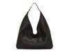 Marza Leather Hobo Bag Black view