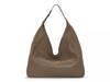 Marza Leather Hobo Bag Dark Taupe view