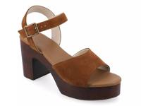 Katana Platform Sandal Cognac view