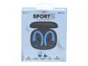 SportZ Earbuds Blue & Black view