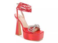 Milana Platform Sandal Red view