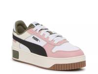 Carina Street Platform Sneaker - Women's Off White/Pink/Black view
