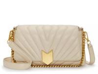 Theon Leather Crossbody Bag Cream view