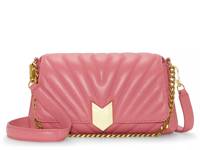 Theon Leather Crossbody Bag Pink view