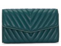 Theon Leather Clutch Dark Teal view