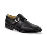 Lester Wingtip Monk Strap Slip-On Black view