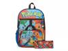 Pokemon Backpack Set Red/Blue/Multicolor view