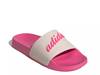 Adilette Shower Slide Sandal - Women's Pink/Off White view