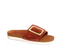Clare Slide Sandal - Women's Ginger Biscuit Suede view