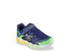Flex-Glow Bolt Light-Up Sneaker - Kids' Navy view