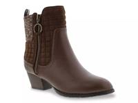 Reese Bootie Dark Brown view