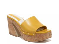 Damara Platform Sandal Yellow view