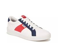 Viv Classic Sneaker - Women's Red, White, & Blue Synthetic view