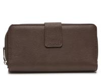All In One Leather Wallet Brown view