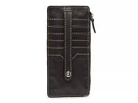 Slim Organizer Leather Card Case Wallet Black view