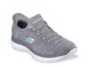 Hands Free Slip-Ins: Summits Dazzling Haze Slip-On Sneaker - Women's Grey/Purple view