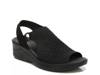 Star Bright Wedge Sandal Black view
