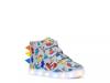 Dino Light-Up High-Top Sneaker - Kids Grey view