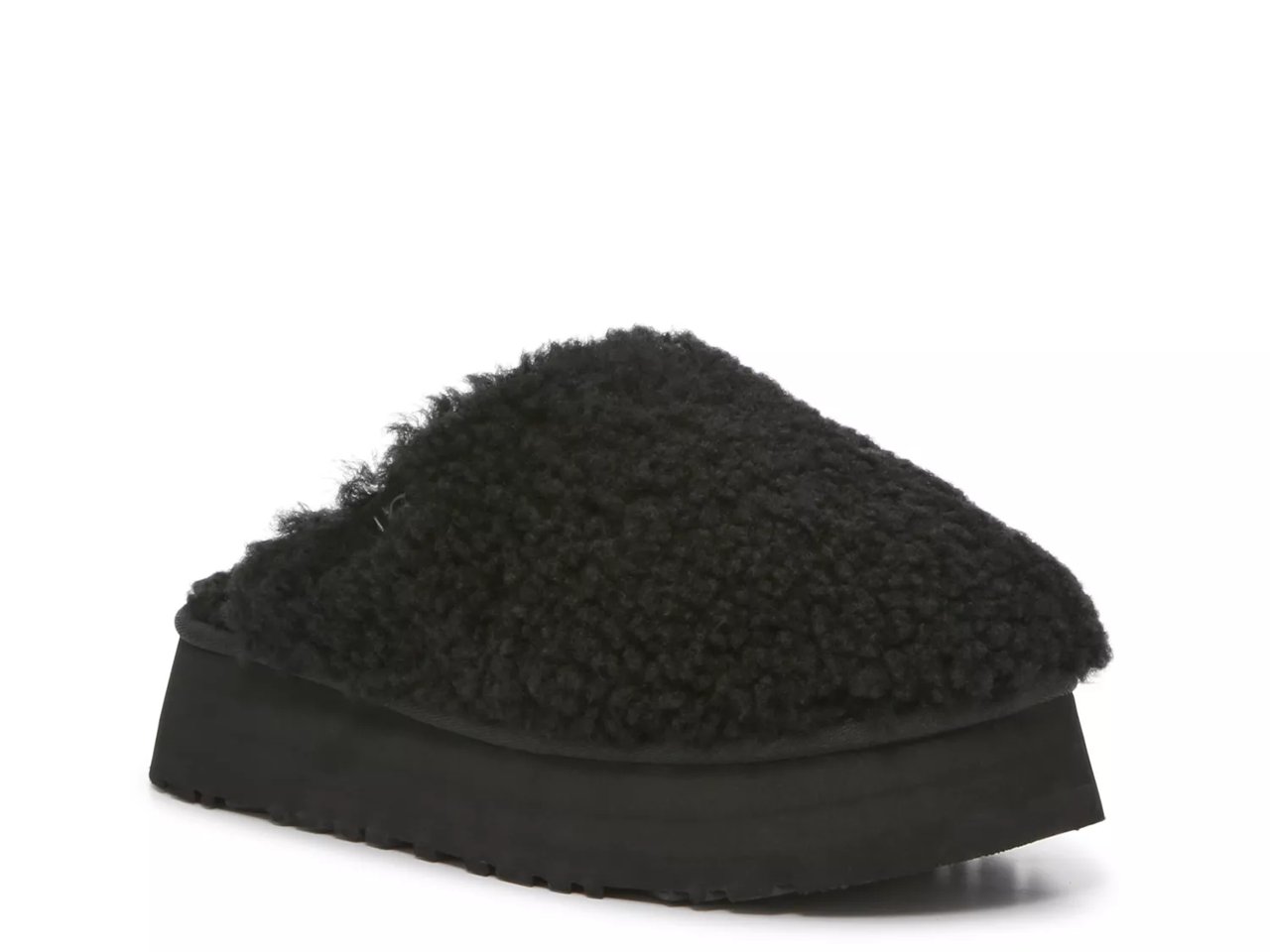 Maxi Curly Platform Slipper