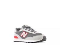 515 v3 Sneaker - Kids' Grey/Red view