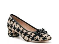 Kacey Pump Beige/Black Houndstooth view