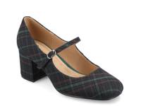 Okenna Mary Jane Pump Navy Plaid view