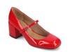 Okenna Mary Jane Pump Red view