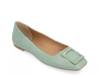 Zimia Ballet Flat Green view