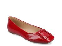 Zimia Ballet Flat Red view