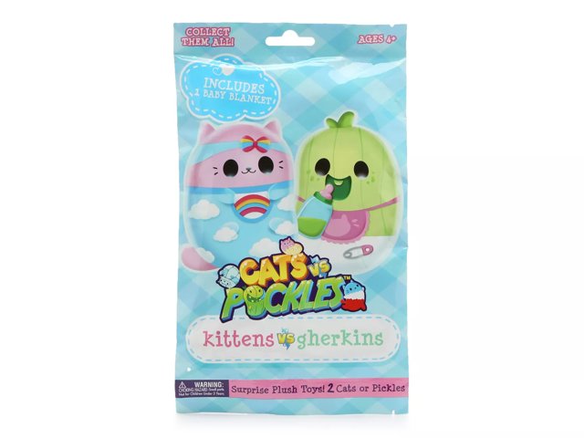 Kittens vs. Gherkins Mystery Plush - 2 Pack
