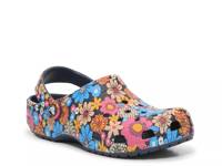 Classic Retro Floral Clog - Women's Black/Multicolor Floral Print view