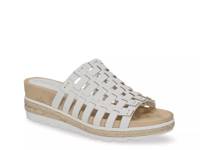 Oaklynn Wedge Sandal White view