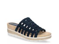 Oaklynn Wedge Sandal Navy view