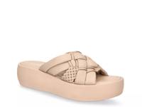 Ned-Italy Platform Sandal Beige view