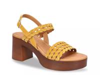 Jud-Italy Platform Sandal Yellow view