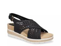 Cosette Wedge Sandal Black view